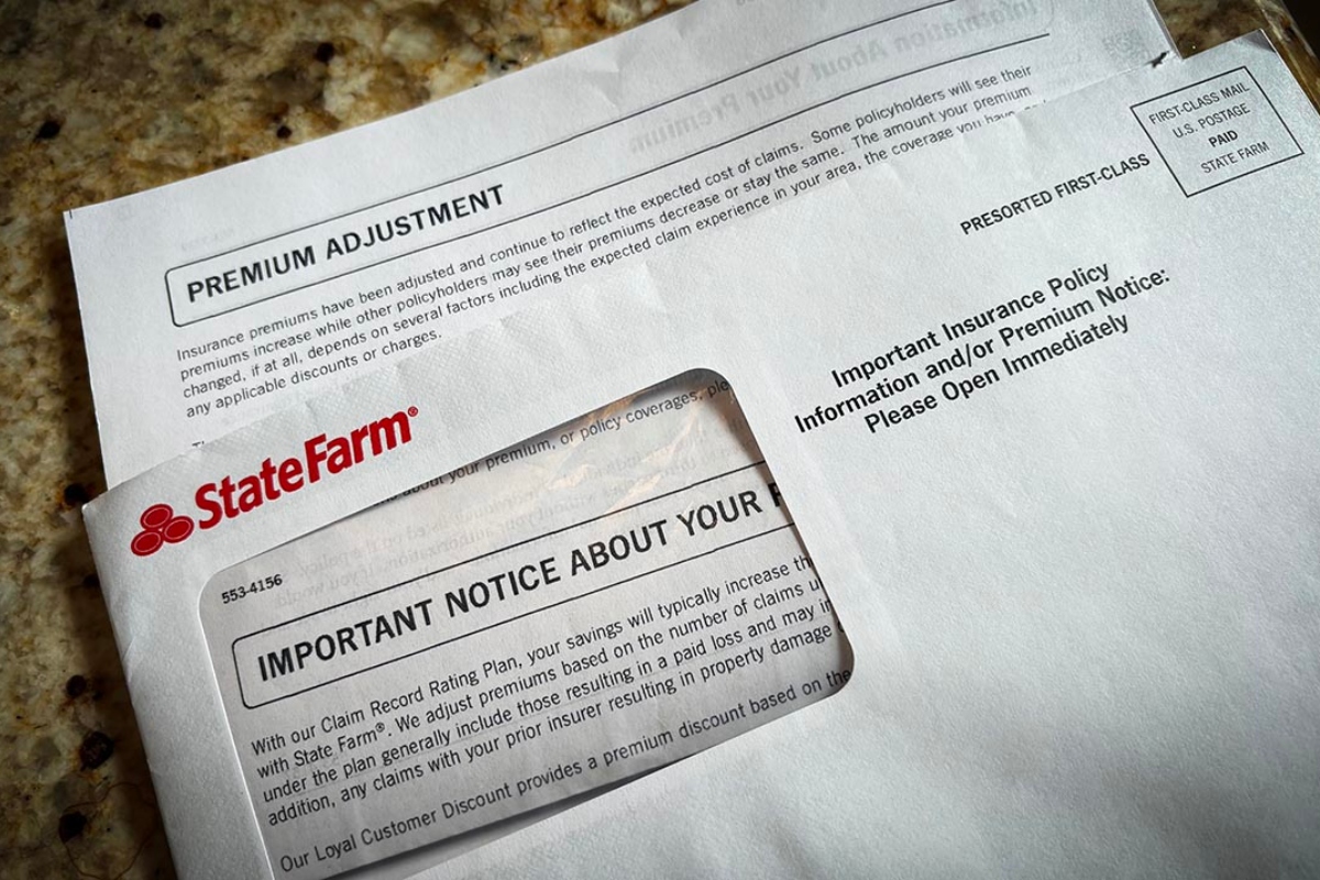 Mail from State Farm insurance. (Capitol News Illinois file photo)