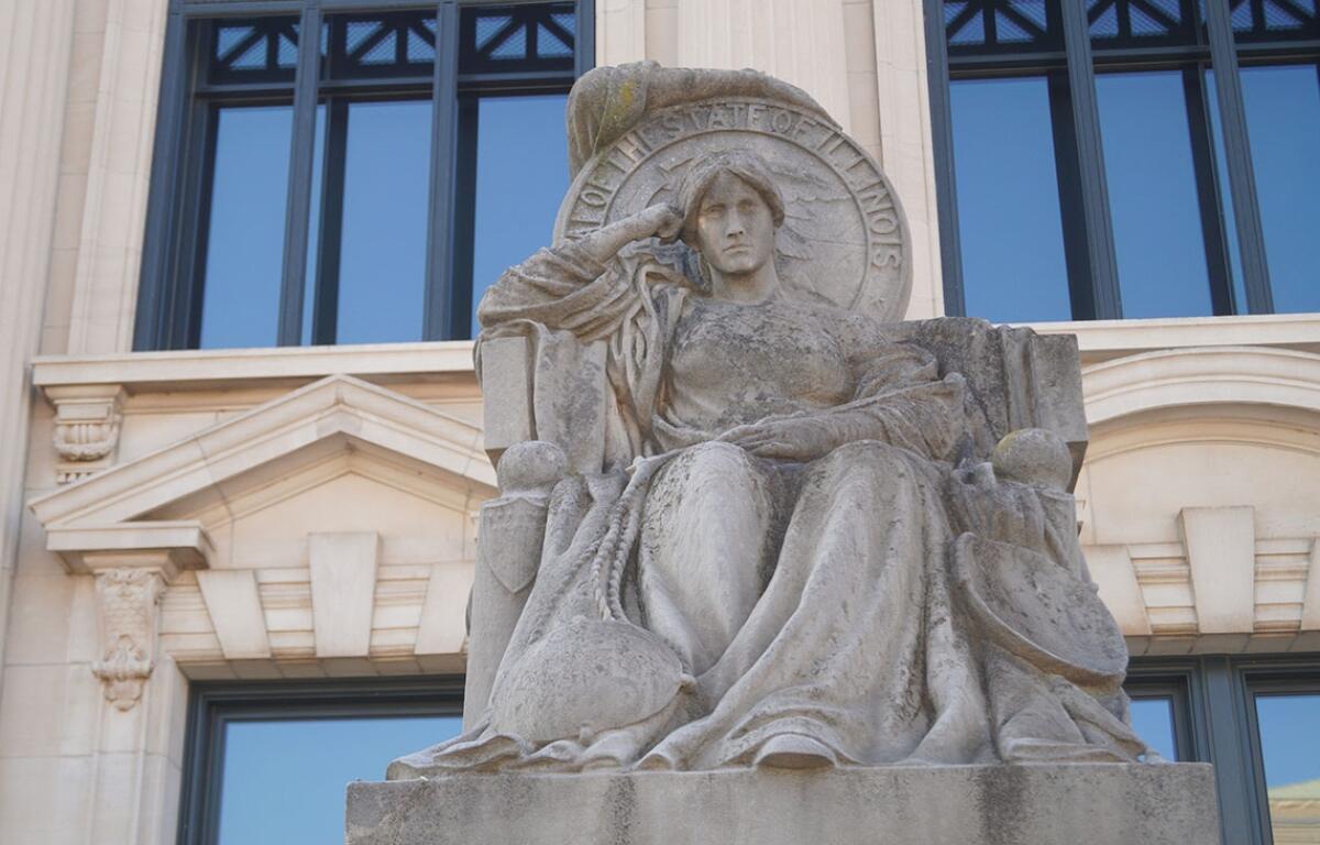 The Illinois Supreme Court is considering a challenge to a state law that prohibits people with any felony conviction from owning or possessing a firearm. (Capitol News Illinois photo by Peter Hancock)