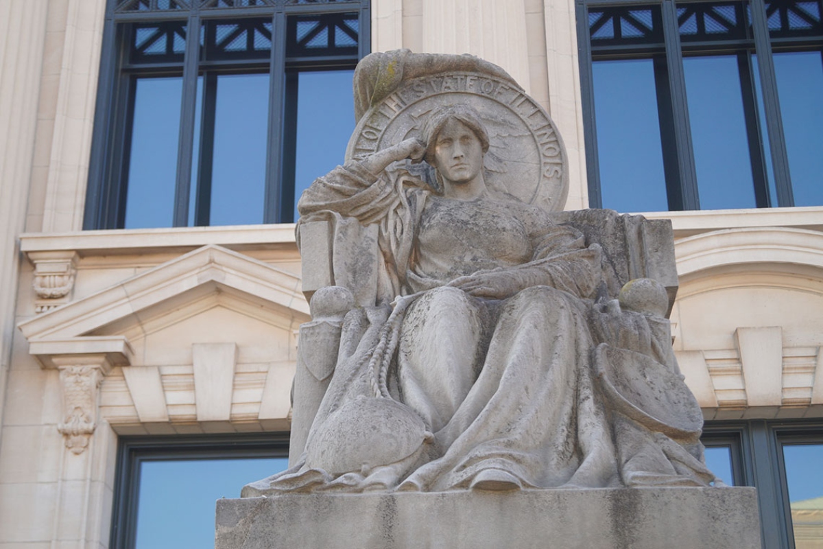 The Illinois Supreme Court is considering a challenge to a state law that prohibits people with any felony conviction from owning or possessing a firearm. (Capitol News Illinois photo by Peter Hancock)