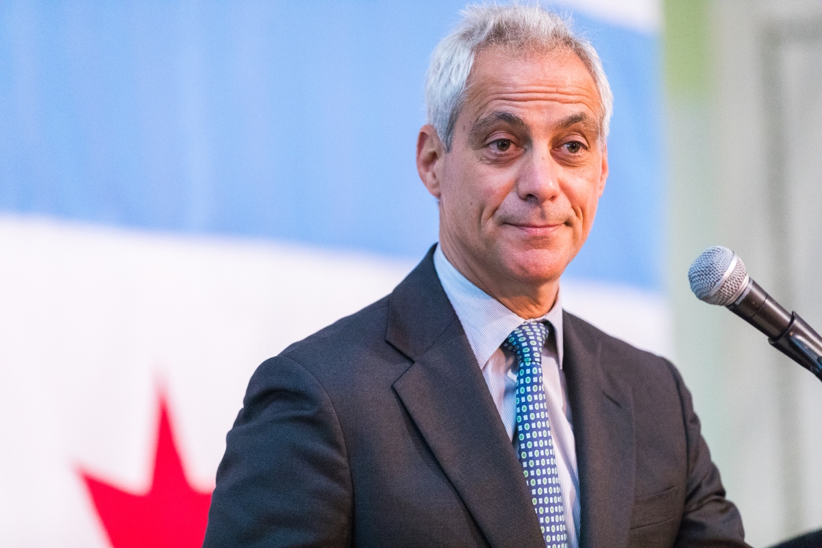 Rahm Emanuel is a former Chicago mayor.