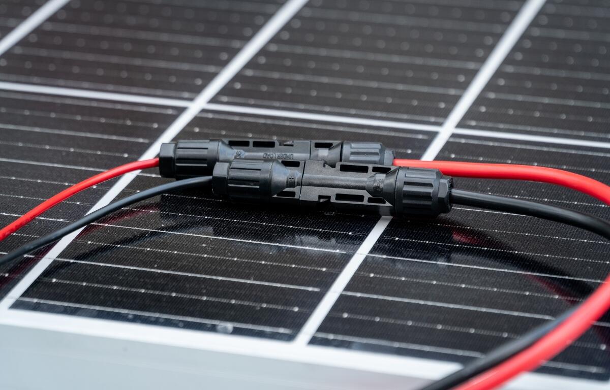 Plug-in solar panels