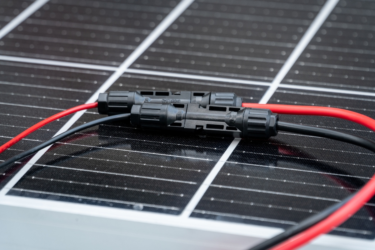 Plug-in solar panels