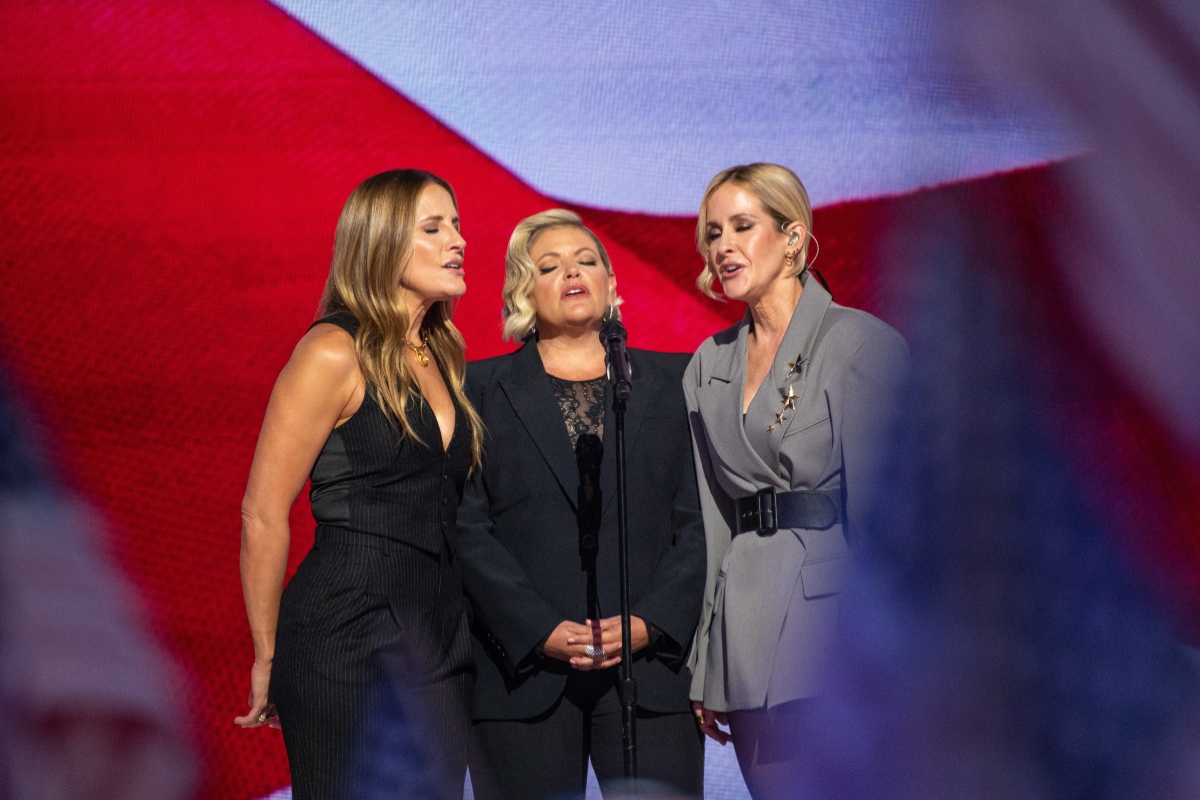 The Chicks sang at the Democratic National Convention in Chicago in 2024.