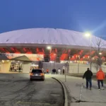 The State Farm Center in Champaign.