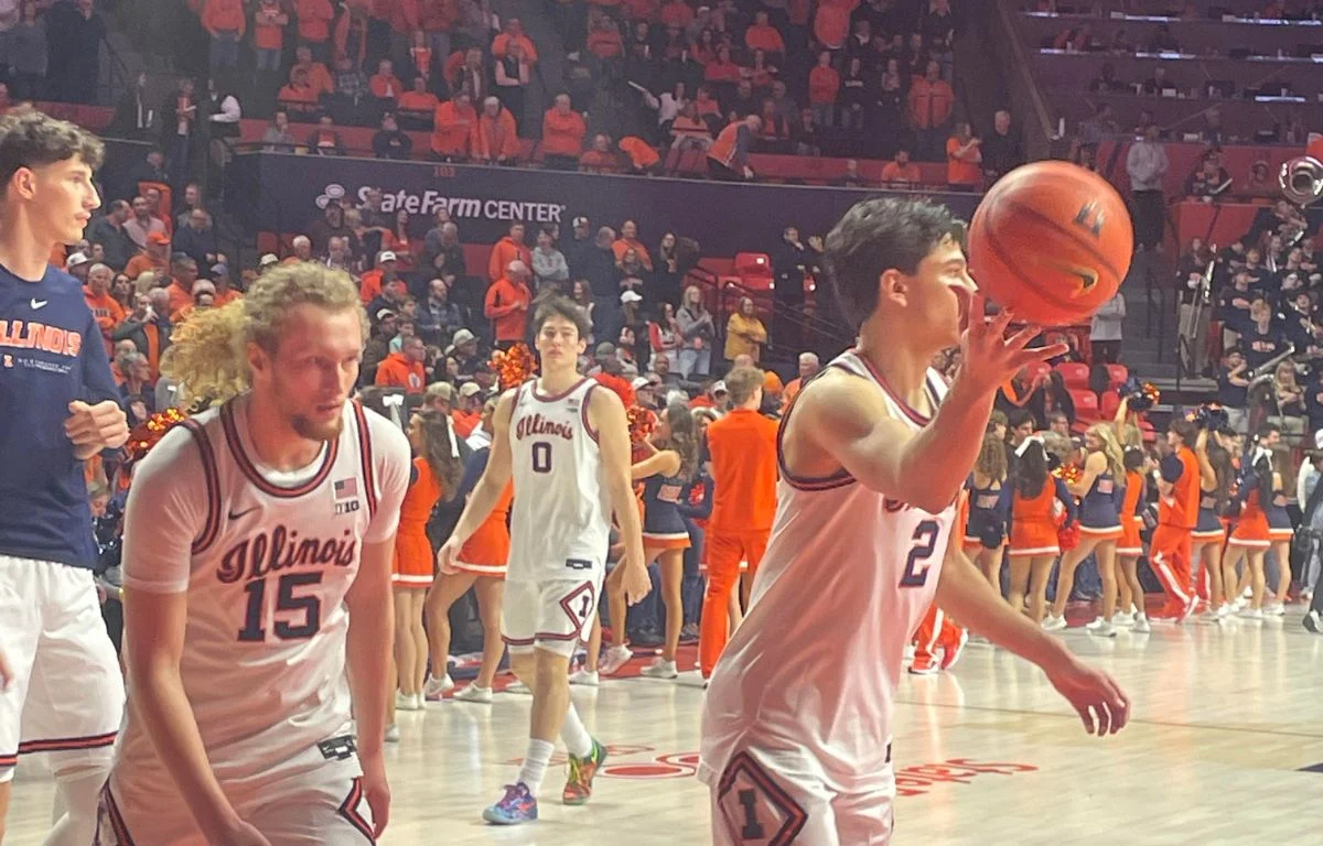 Illinois enters the tournament with a 24–8 overall record but has dropped five of its last nine games.