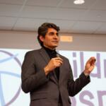 Dr. Bobby Mukkamala, president of the American Medical Association, spoke at HSHS St. John's Children's Hospital Wednesday.