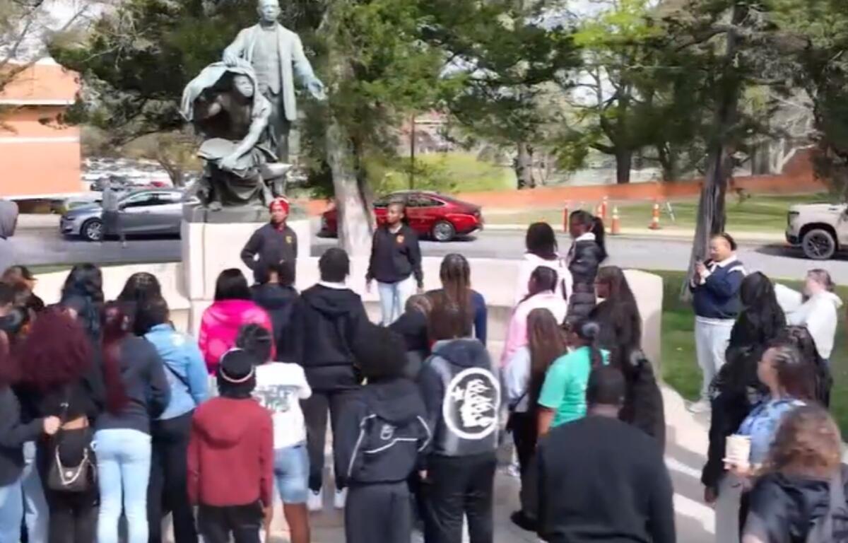 Although the Urban League has taken this trip for 20 years, this is the first time they have had students accepted to universities on the spot. 