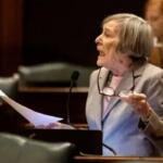 State Rep. Barbara Flynn Currie, speaking on the Illinois House floor.