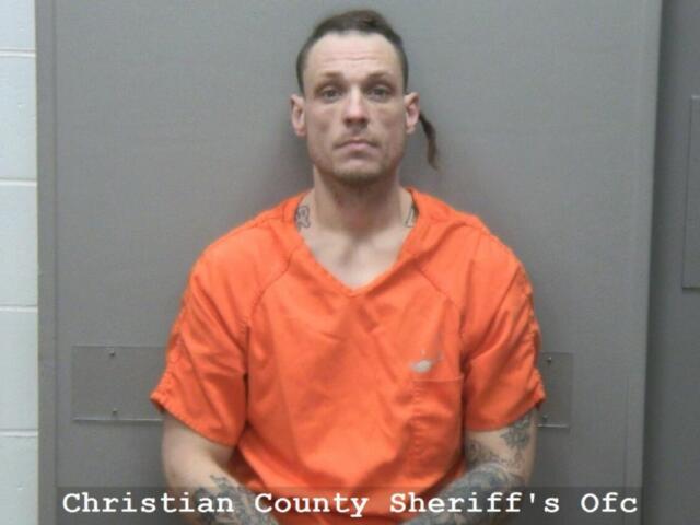 Joseph Leckner, 35, is accused of beating a puppy in Taylorville.