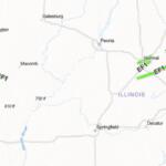 The National Weather Service will be surveying storm damage from Friday's weather outbreak in Central Illinois.