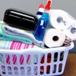 An example of a "Welcome Home basket" a formerly unhoused person may receive from Heartland Housed.