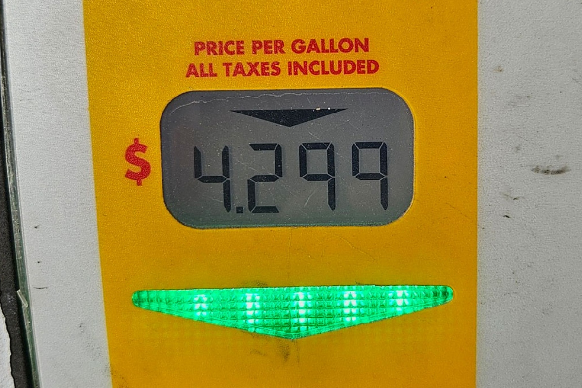 Gasoline climbed at $4.29 a gallon at many retail stations across Illinois. (Capitol News Illinois photo by Peter Hancock)