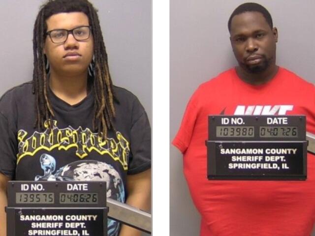 Romero Sanders (left) and Avery Allen (Springfield Police)