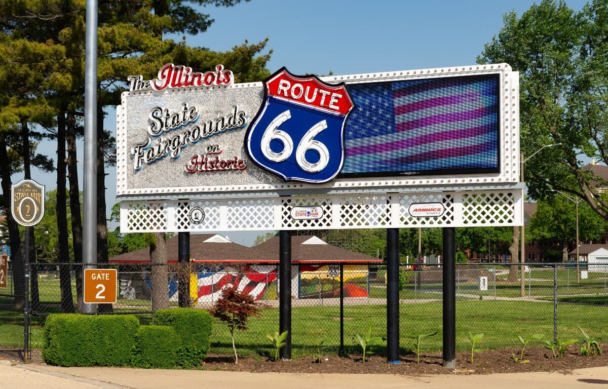 Route 66 at the Illinois State Fairgrounds