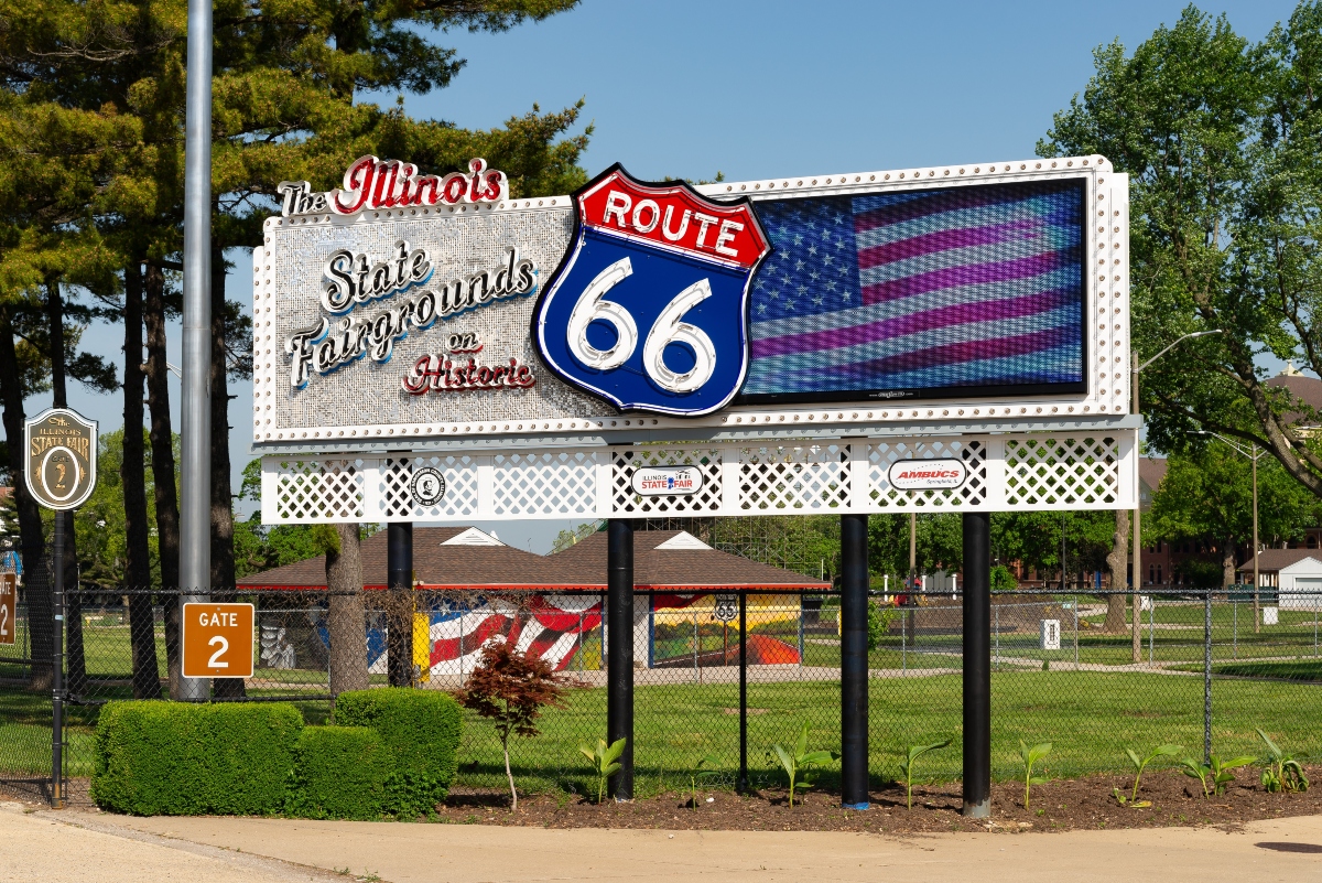 Route 66 at the Illinois State Fairgrounds