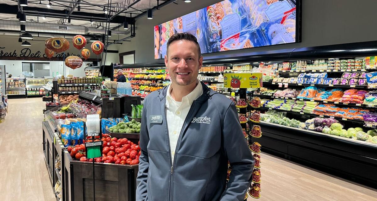 Craig Norrenberns, a fourth-generation Illinois grocer, poses in one of the four independent groceries he owns in southern Illinois. Norrenberns testified before a House committee about the potential impacts SNAP cuts will have on independent grocers. (Photo courtesy Norrenberns)