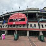 Wrigley Field in Chicago.