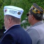 Veterans attend a ceremony at Oak Ridge Cemetery in Springfield.