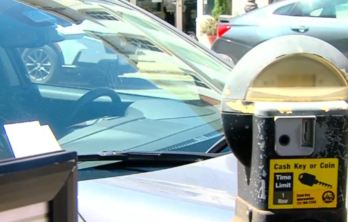 Parking in downtown Springfield