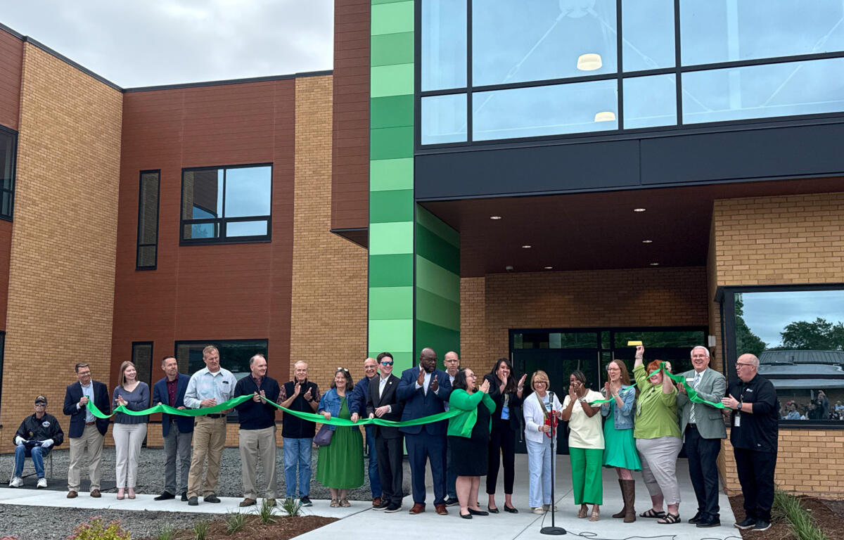 New Owen Marsh Elementary school ribbon-cutting.