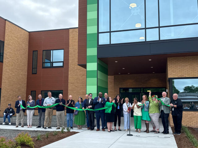 New Owen Marsh Elementary school ribbon-cutting.