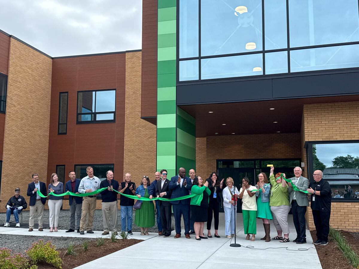 New Owen Marsh Elementary school ribbon-cutting.
