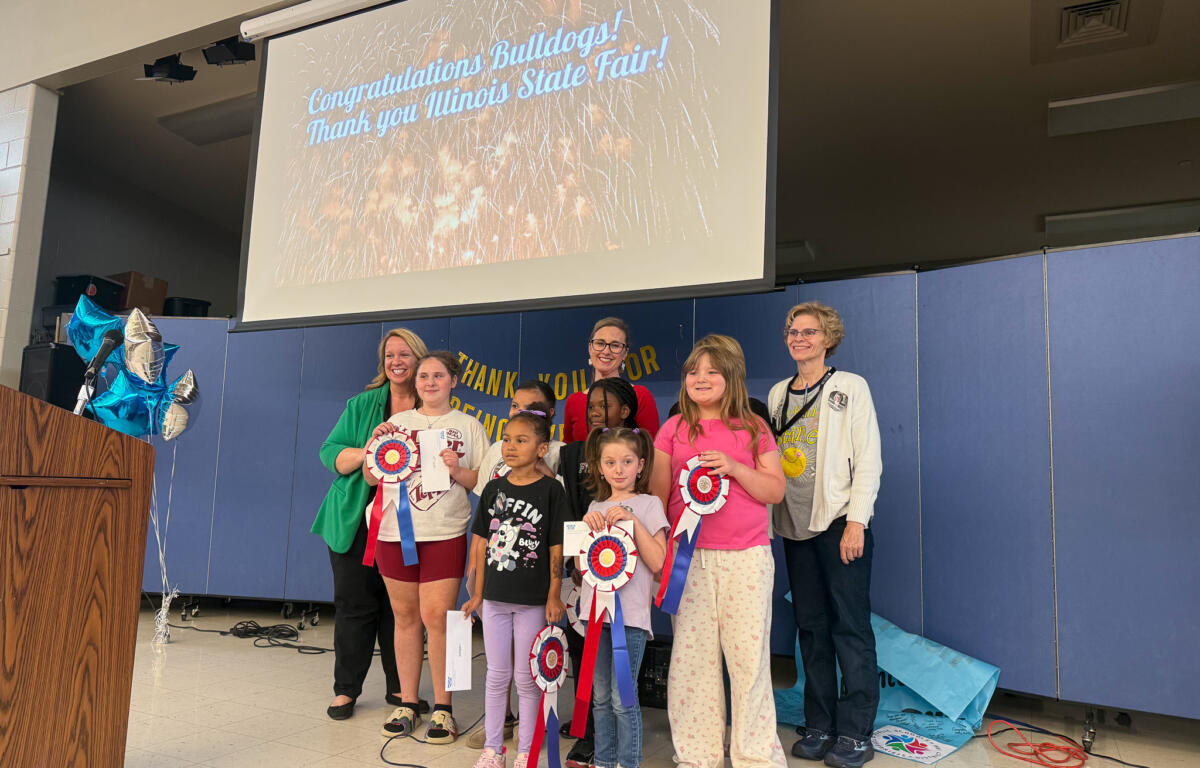 Winners of the 2026 Illinois State Fair postcard contest.