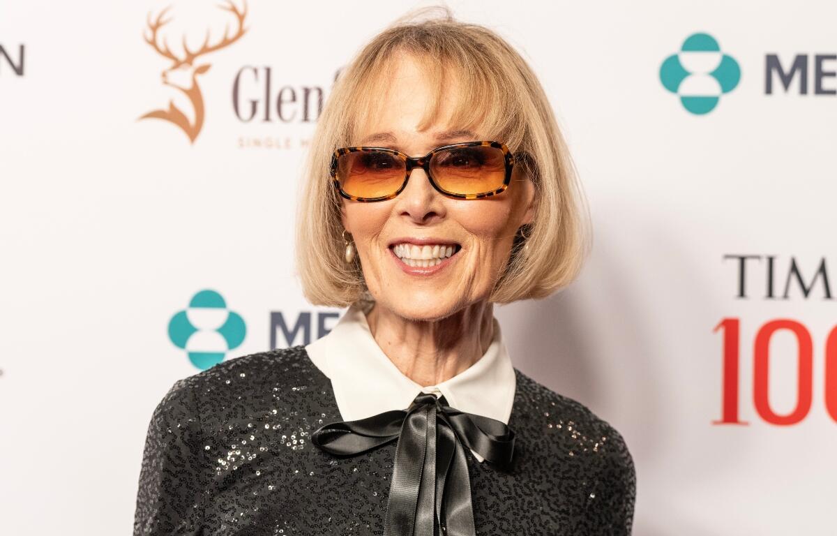 E. Jean Carroll attends Time100 gala at Jaz at Lincoln Center in New York on April 25, 2024