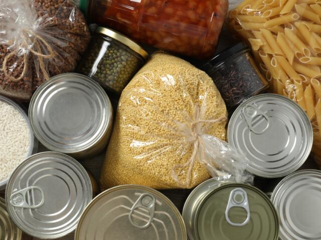 Non-perishable food donations