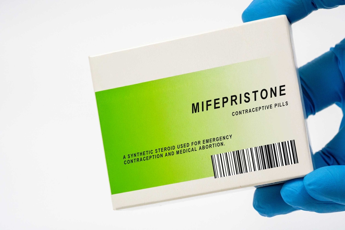 Mifepristone A synthetic steroid used for emergency contraception and medical abortion. Contraceptive pills