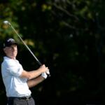 FILE -:Jim Furyk watches his shot during the Barclays Pro-Am held at the Plainfield Country Club in Edison,NJ,August 26,2015.