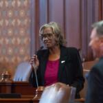 Sen. Doris Turner, D-Springfield, speaks on the Senate floor on May 29, 2026. (Capitol News Illinois photo by Jerry Nowicki)