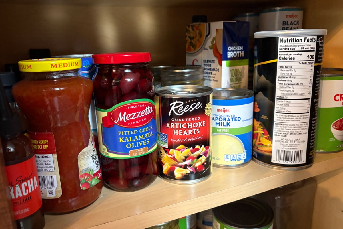 Canned goods in a pantry. (Capitol News Illinois file photo)