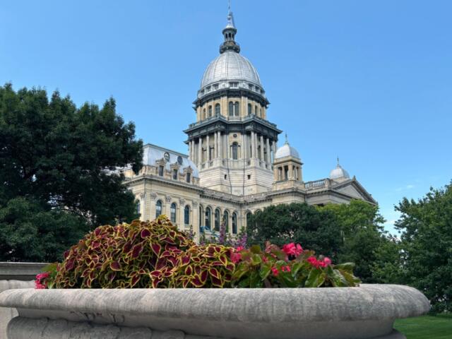 The Illinois State Capitol in Springfield. (Capitol News Illinois photo by Jerry Nowicki)
