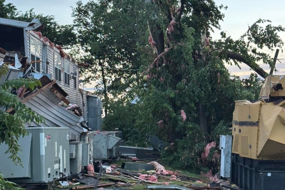 The Animal Protective League was all but completely destroyed after Wednesday night's severe weather.