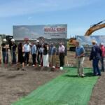 Ground was broken Thursday, June 11, on a new Rural King headquarters in Mattoon.