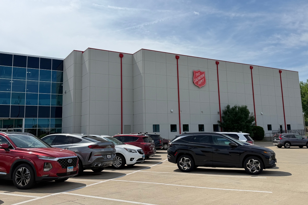 The Salvation Army building in Springfield on Clear Lake Ave.