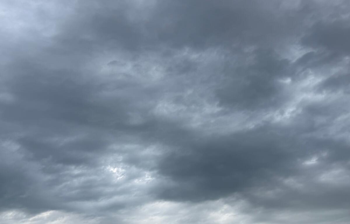 Storm clouds over Springfield, IL.
