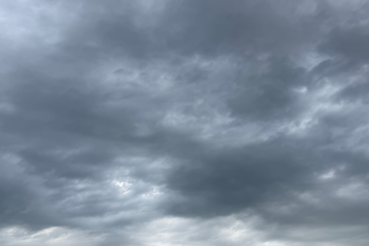 Storm clouds over Springfield, IL.