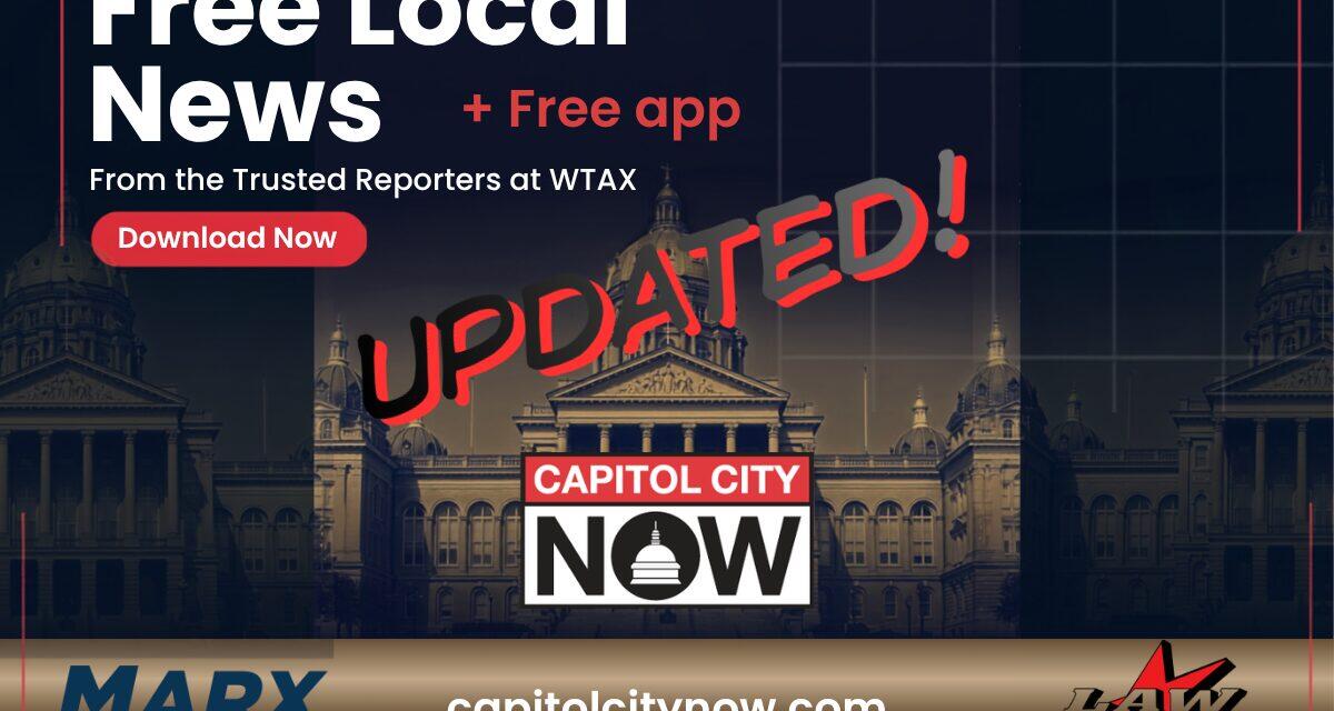 Our CapitolCityNow app is newly updated and available in the app store!