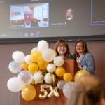 Kimberly Yeley, magnet program coordinator and Jennifer Bond, vice president and chief nursing officer, Springfield Memorial Hospital