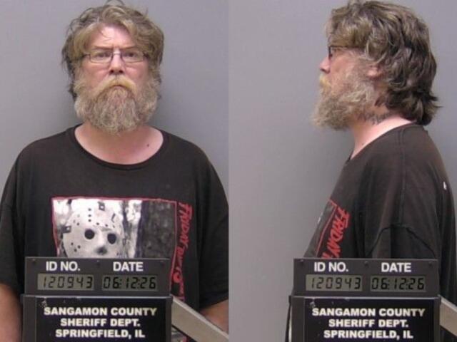 Sangamon County Jail mugshot of Vincent Kallal