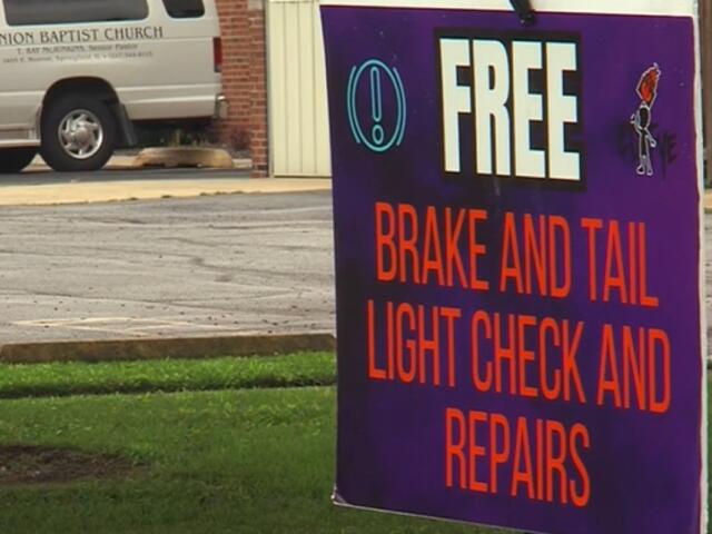 Black Lives Matter Springfield hosted a "brake light parade" Saturday, July 11.
