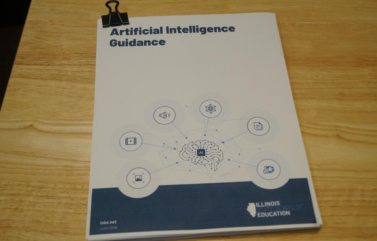 The Illinois State Board of Education has released a 409-page document offering guidance to schools and districts about the use of artificial intelligence in K-12 education. (Capitol News Illinois photo by Peter Hancock)