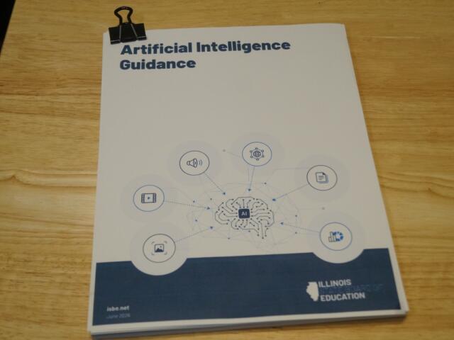 The Illinois State Board of Education has released a 409-page document offering guidance to schools and districts about the use of artificial intelligence in K-12 education. (Capitol News Illinois photo by Peter Hancock)