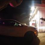 Screenshot taken from body camera video of an Illinois State Police trooper who captured the fatal shooting Rachel Tarrence by another trooper on Jan. 4, 2026, in the drive-thru window of an East St. Louis liquor store. (Photo from ISP website)