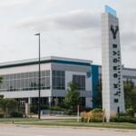 The T5@Chicago II hyperscale data center sits at 200 Innovation Drive in Elk Grove Village, nicknamed the ‘data center capital of the Midwest’ for its high per-capita concentration of data centers. (Capitol News Illinois photo by Maggie Dougherty)