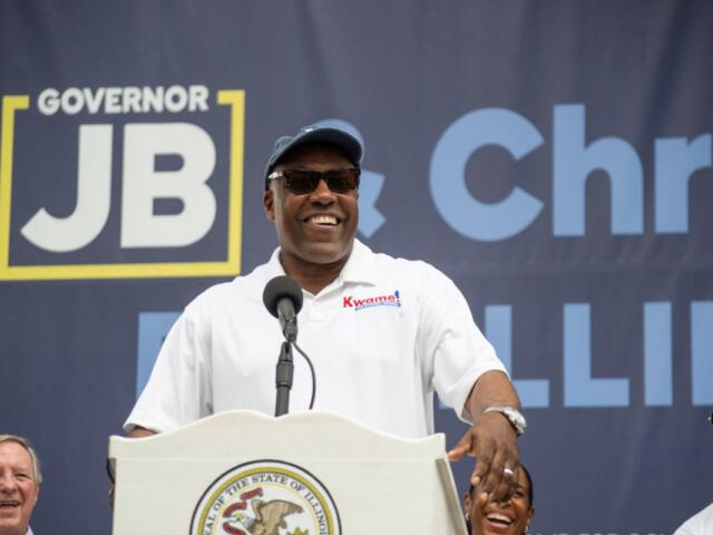 Illinois Attorney General Kwame Raoul at the Illinois State Fair in August 2026. (Capitol News Illinois photo by Jerry Nowicki)