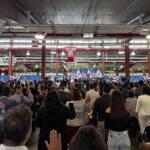 300 people, and their families, take part in a naturalization ceremony Wednesday, August 19, at the Illinois State Fairgrounds.