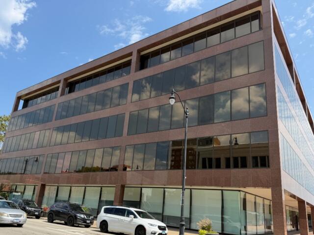 The former PNC Bank Building on Old State Capitol Plaza in Springfield.